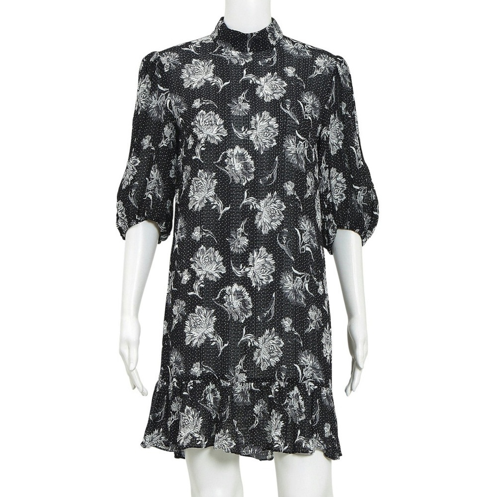 The Kooples Dandy Jacquard Floral Mini Dress – NWT - Picture 2 of 8